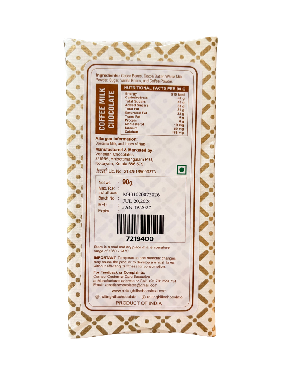 Coffee Milk Chocolate
