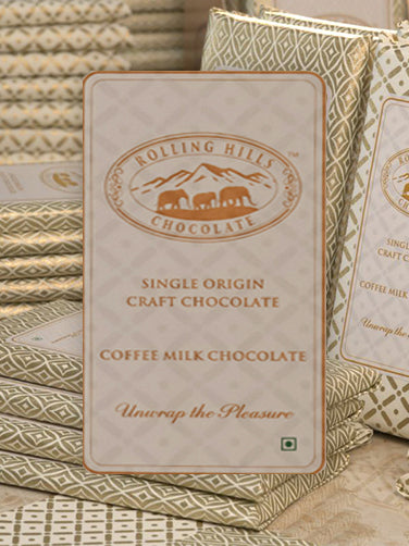 Rolling Hills Coffee Milk Chocolate bar